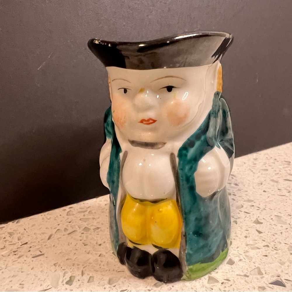 1940s Occupied Japan Toby Jug Colonial England Miniature Vintage European Small